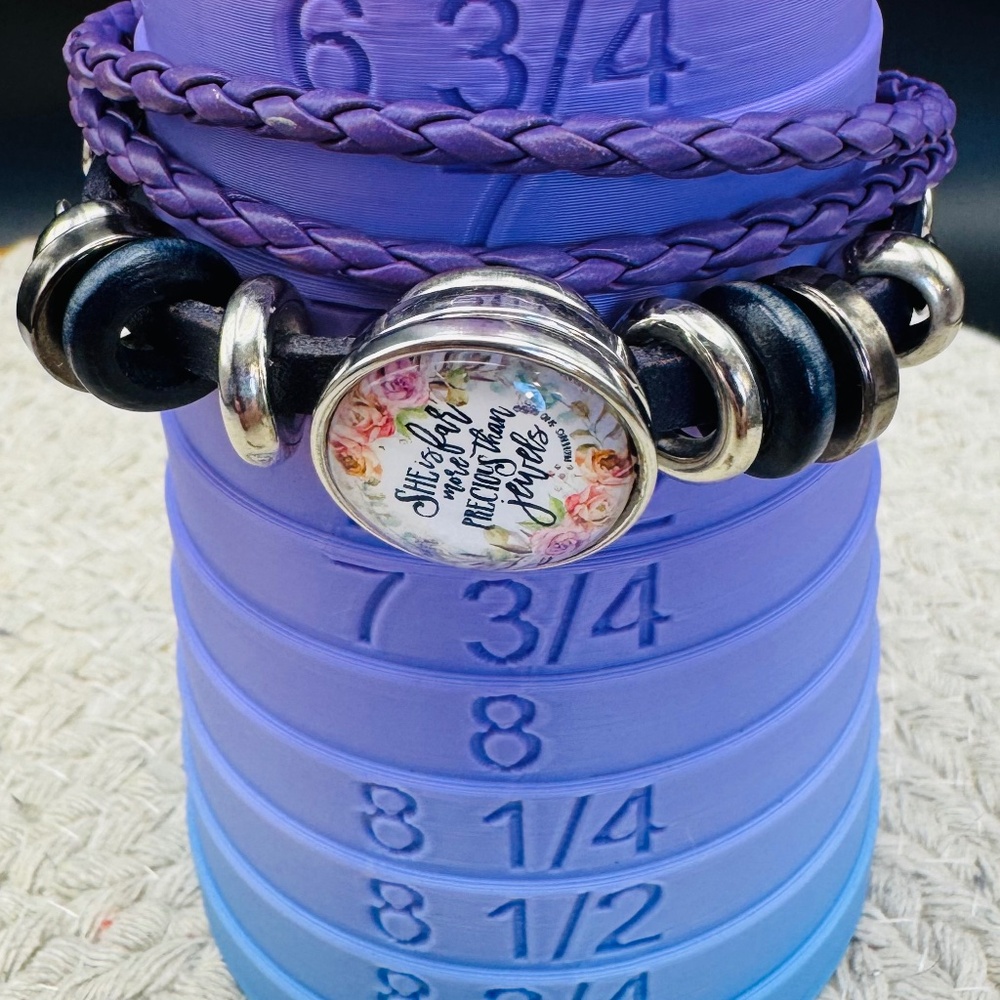 Button Pendant Bracelet Bundle Set - image 5